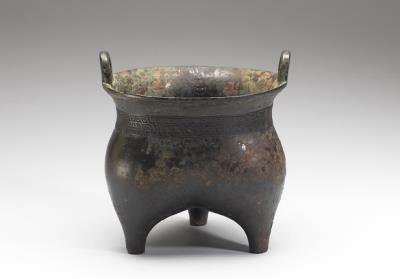 图片[2]-Li cooking vessel dedicated to Chi Fu Ji, late Shang dynasty, c. 13th-11th century BCE-China Archive